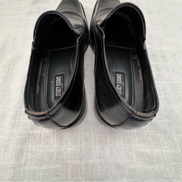 Stacy Adams Cassidy Mens Moc-Toe Slip-On Leather Dress Shoes - Picture 12 of 13